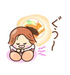 ☆元気でゆるーい☆ グルメの日常スタンプ（個別スタンプ：24）