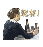 絵画スタンプ 8（個別スタンプ：10）