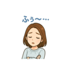 シンプルスタンプ～女性～軽い関西弁（個別スタンプ：19）