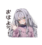 泣き虫女子の涙日記（個別スタンプ：2）