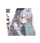 泣き虫女子の涙日記（個別スタンプ：35）