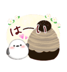 シマエナガありがとう＆スイーツスタンプ2-1（個別スタンプ：8）
