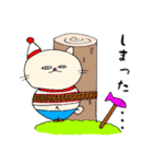 旅するデブ猫を探せ！（個別スタンプ：3）
