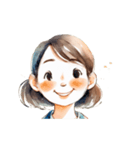 『笑・喜スタンプ』…アイコン百面相（個別スタンプ：3）
