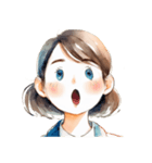 『笑・喜スタンプ』…アイコン百面相（個別スタンプ：12）