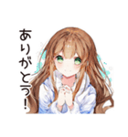 お風呂上り★美容好き女子（個別スタンプ：7）