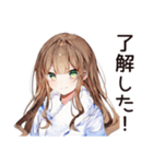 お風呂上り★美容好き女子（個別スタンプ：39）