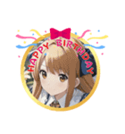 AI美少女・誕生日おめでとう☆ありがとう（個別スタンプ：3）