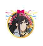 AI美少女・誕生日おめでとう☆ありがとう（個別スタンプ：5）