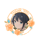 AI美少女・誕生日おめでとう☆ありがとう（個別スタンプ：22）