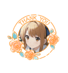 AI美少女・誕生日おめでとう☆ありがとう（個別スタンプ：23）