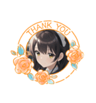 AI美少女・誕生日おめでとう☆ありがとう（個別スタンプ：24）