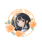 AI美少女・誕生日おめでとう☆ありがとう（個別スタンプ：27）