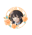 AI美少女・誕生日おめでとう☆ありがとう（個別スタンプ：32）