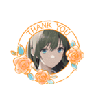 AI美少女・誕生日おめでとう☆ありがとう（個別スタンプ：35）