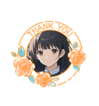 AI美少女・誕生日おめでとう☆ありがとう（個別スタンプ：36）