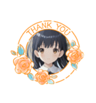 AI美少女・誕生日おめでとう☆ありがとう（個別スタンプ：38）