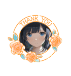 AI美少女・誕生日おめでとう☆ありがとう（個別スタンプ：39）