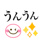 カラフル可愛い♪シンプル敬語（個別スタンプ：2）