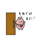 うさぎだけ。働く。日常。（個別スタンプ：39）