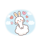 ふんわり♡うさぎ ゆるっと感情を伝える♪（個別スタンプ：8）