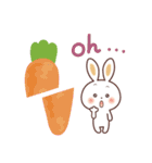 ふんわり♡うさぎ ゆるっと感情を伝える♪（個別スタンプ：22）