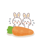 ふんわり♡うさぎ ゆるっと感情を伝える♪（個別スタンプ：28）