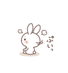 ふんわり♡うさぎ ゆるっと感情を伝える♪（個別スタンプ：33）