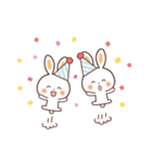 ふんわり♡うさぎ ゆるっと感情を伝える♪（個別スタンプ：37）