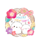 年末年始❤️ふわもちシマエナガ⑦❤️再販（個別スタンプ：6）