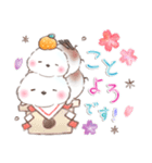 年末年始❤️ふわもちシマエナガ⑦❤️再販（個別スタンプ：9）