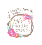 毎年使える❤️大人の華やか年末年始❤️再販（個別スタンプ：6）