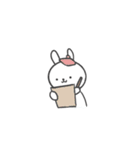 ウサギが恋に落ちるとき（個別スタンプ：13）
