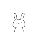 ウサギが恋に落ちるとき（個別スタンプ：20）