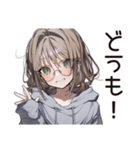 女子力皆無女子の日常（個別スタンプ：3）