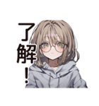 女子力皆無女子の日常（個別スタンプ：10）