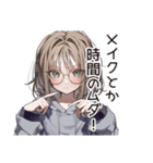 女子力皆無女子の日常（個別スタンプ：25）