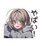 女子力皆無女子の日常（個別スタンプ：34）