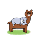 灰色キャットと猫ともだち（個別スタンプ：28）