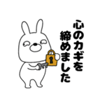 【毎日使える】ウサギのうさ男52（個別スタンプ：28）