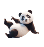 [アレンジ用]パンダぱんだPANDA（個別スタンプ：1）