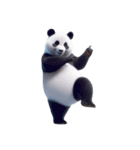[アレンジ用]パンダぱんだPANDA（個別スタンプ：8）