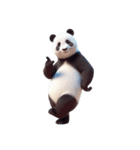[アレンジ用]パンダぱんだPANDA（個別スタンプ：9）