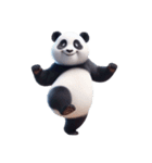 [アレンジ用]パンダぱんだPANDA（個別スタンプ：14）