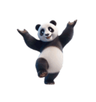 [アレンジ用]パンダぱんだPANDA（個別スタンプ：22）