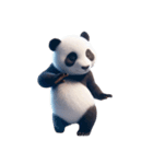 [アレンジ用]パンダぱんだPANDA（個別スタンプ：24）