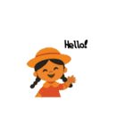 Hello！ 世界のこどもたち！（個別スタンプ：2）