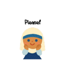 Hello！ 世界のこどもたち！（個別スタンプ：7）
