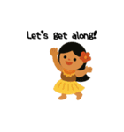 Hello！ 世界のこどもたち！（個別スタンプ：8）