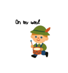 Hello！ 世界のこどもたち！（個別スタンプ：13）